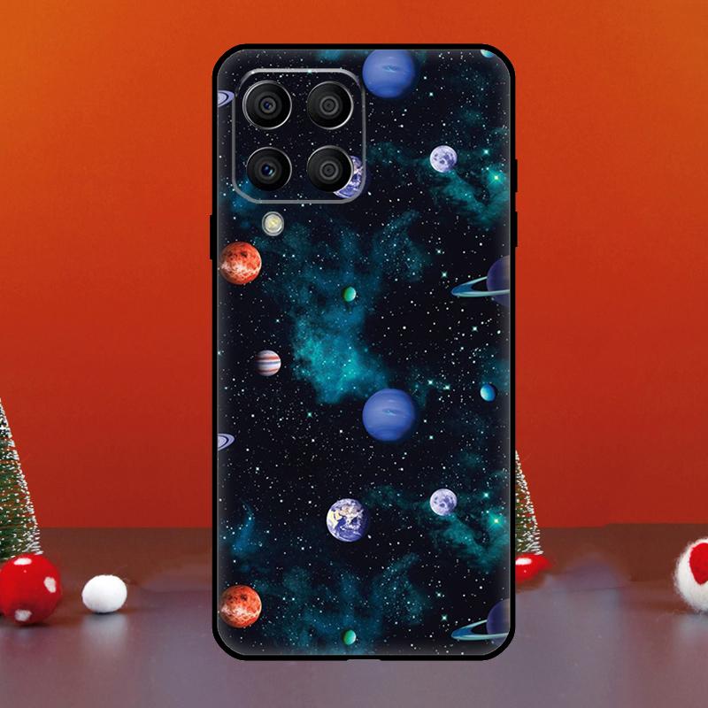 Магическое Космическое Лунное Планета Для Samsung Galaxy M06 M16 M14 M34 M54 M11 M21 M31 M13 M33 M35 M53 M55 M15 M12 M32 M52 Чехол