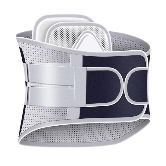 Регулируемый бандаж для спины для мужчин и женщин, дышащий, для облегчения боли в пояснице, при ишиасе, сколиозе, грыже межпозвоночного диска, поясничная поддержка, компрессионный пояс, растяжение спины