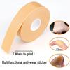 Женские антифрикционные накладки на пятки от мозолей - прозрачные, невидимые наклейки на обувь