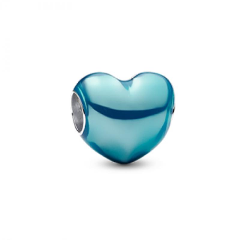 Pandora Aqua Heart Charm 793337c06
