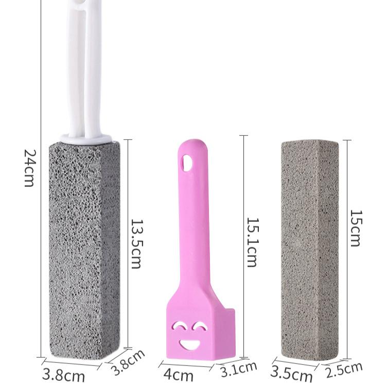 Ручная щетка для чистки туалета в ванной комнате, пемза, щетка для унитаза, ванна, раковина, средство для удаления известкового налета и грязи, средство для чистки туалета