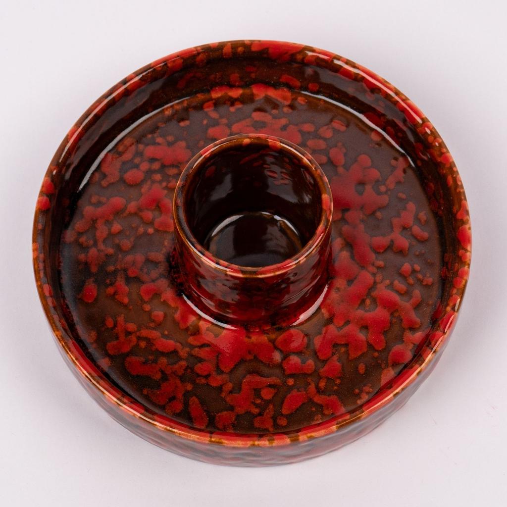 Ceramic Palo Santo Fumo Stand - Red
