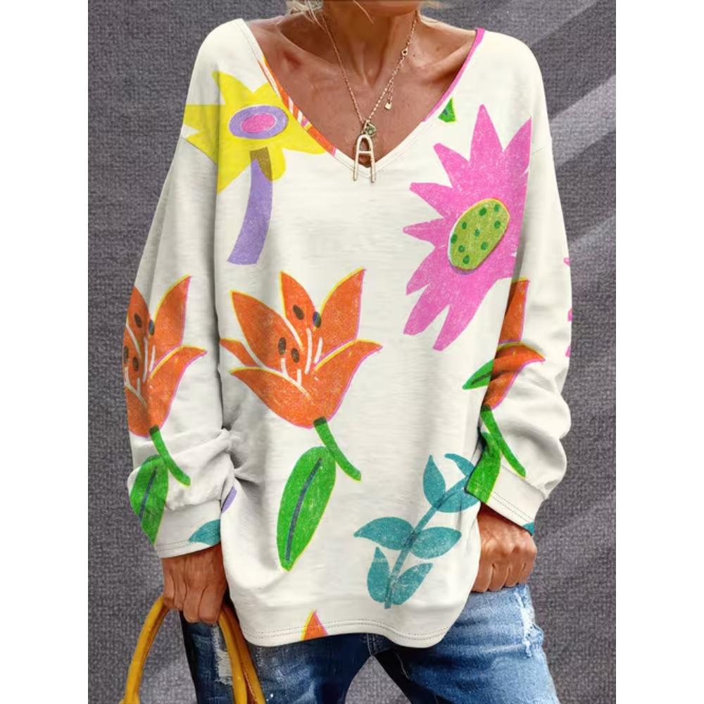 Casual Wear Women's Long-Sleeved T-Shirt