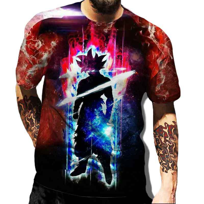 Аниме Вегета футболка Dragon-Balls футболки мужская футболка классическая мужская одежда Harajuku одежда с графическим принтом летние топы футболки