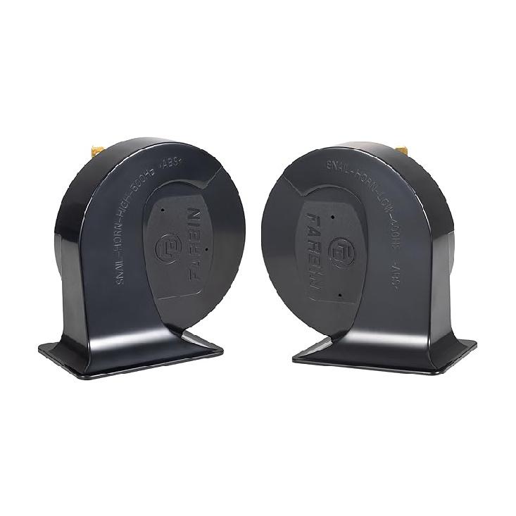 FARBIN Car Horn Horns for Truck 12V Motorcycle Horn Electric Snail Horn High Low Tone for Car Motorcycle Truck SUV