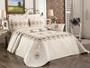 Angel Double Bedspread - Cream Gold