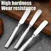 Масляный шпатель, металлический шпатель, скребок для выпечки, шпатель из нержавеющей стали, скребок для украшения тортов, многофункциональная банка для масла и хлеба