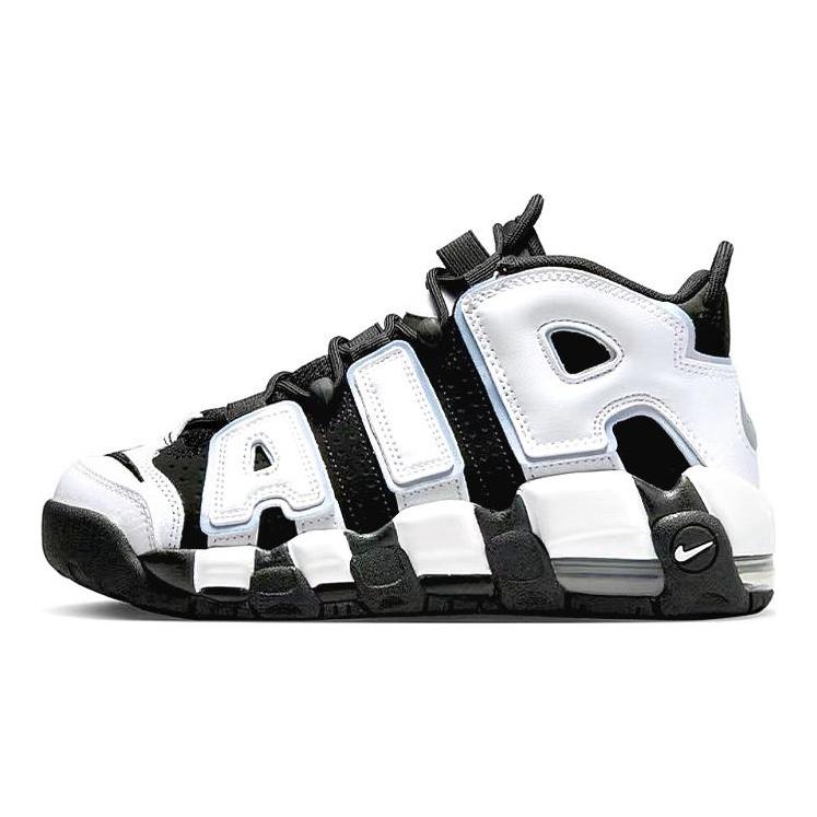 Nike Кроссовки Air More Uptempo Mid top Винтажные Баскетбольные Кроссовки GS Черно-Розовые DQ6200-001(Team40-GSS-BOX)