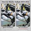 Тормозные и сцепные рычаги для мотоцикла, 3 пальца, короткие ручки для Harley Softail Fat Boy FLFB Breakout FXSB Low Rider FXDLS 2018-24