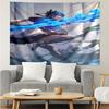 League-of-Legends Print Tapestry, Backdrop, Easy Setup, Ideal for Bedroom, Office & Living Room, with Aesthetic Wall Hanging Decor.