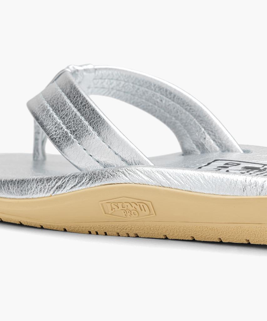 Island Slipper Pt202 Silver