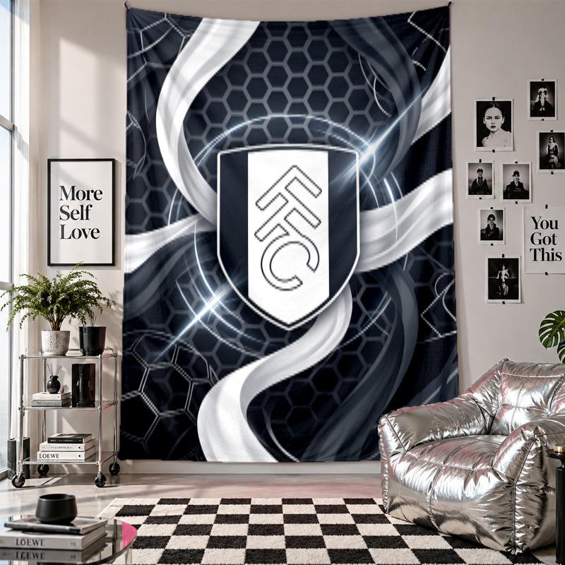Fulham Football Wall Tapestry Home Decor Wall Hanging Cloth for Bedroom Living Room Background