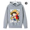Японское аниме, мультяшный графический свитшот для детей, One Piece, Ророноа Зоро, Смешной Луффи, Ульцзанг, 5 толстовка с капюшоном, 90-е