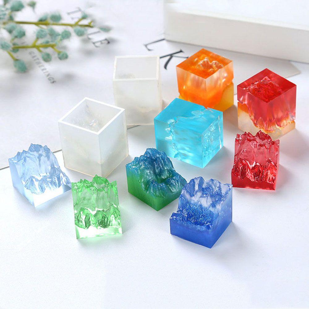 Micro Landscape Ocean Broken Mountain Jewelry Making Silicone Mold Crafts Tools Jewelry accessory