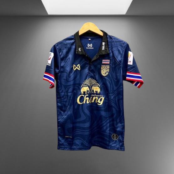 ТАИЛАНД Национальный футбол Футбольная тренировка ДЖЕРСИ CHEER Фанатская версия Быстросохнущая рубашка Поло Полиэстер Униформа с короткими рукавами Логотип слона Спорт на открытом воздухе