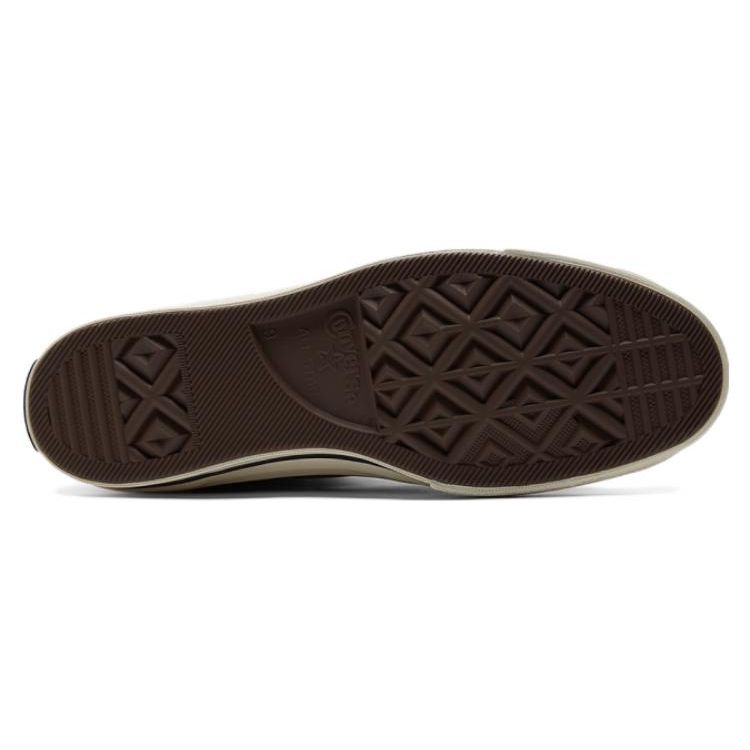 Converse Коричневые кроссовки унисекс Chuck 70 High Squirrel Friend Egret Black A02755C
