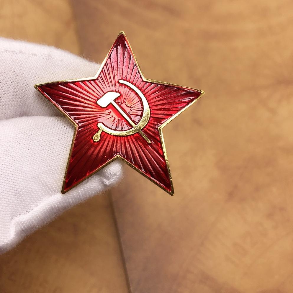 Советский знак, Советский герб, Герой Красной Звезды, Патриотический герб, Почетная медаль, Ювелирные изделия, Эмблема на шляпе, Брошь с красным флагом