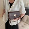 Fashionable Vintage Square Pu Bag For Girls 2023 New Trendy Crossbody Purse