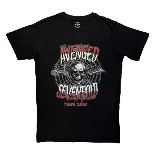 Avenged Sevenfold Unisex Adult Tour ´18 T-Shirt