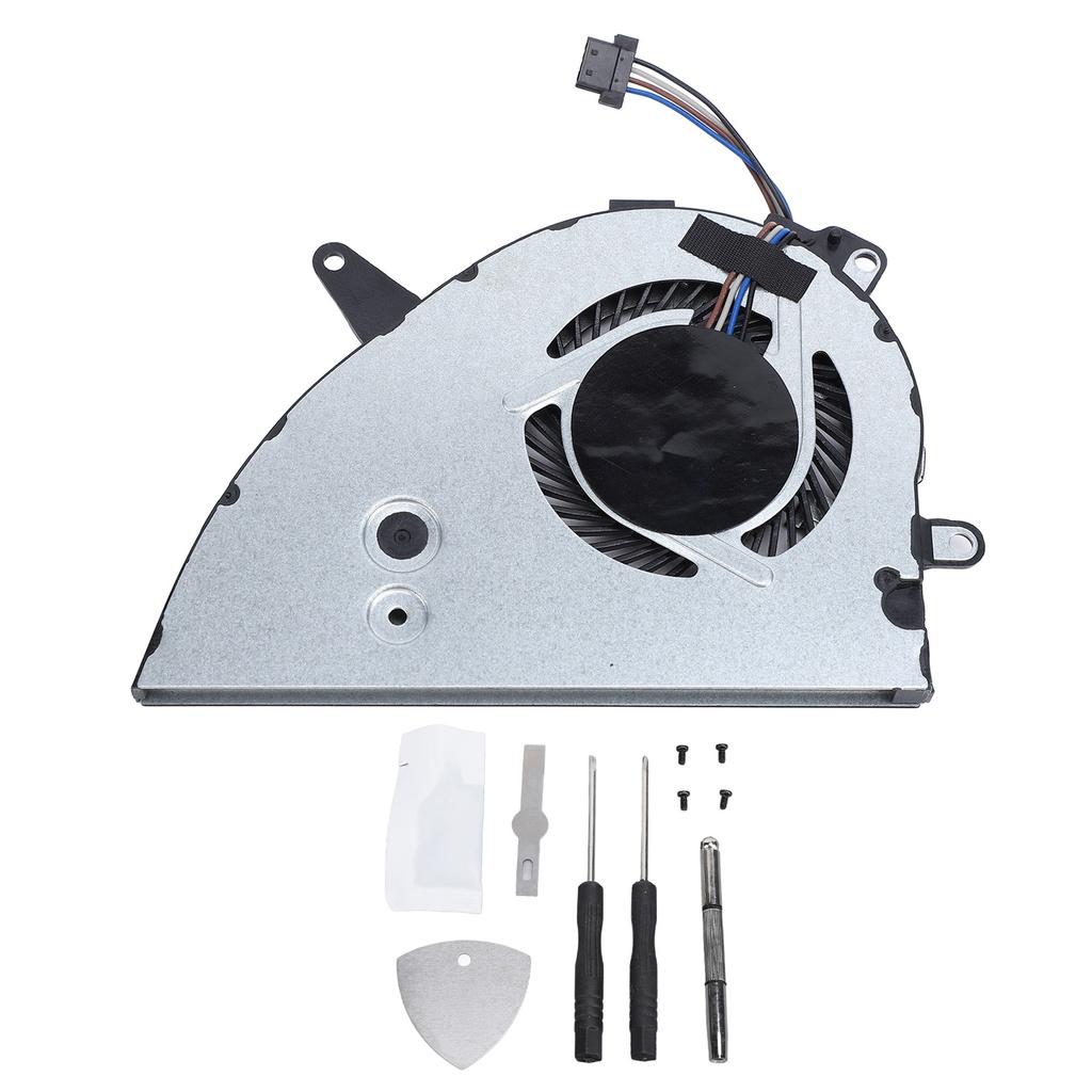 Laptop CPU Cooling Fan Professional Laptop Replacement Cooling Fan for Pavilion 15 CS 15 CW Laptop with Repair Kits