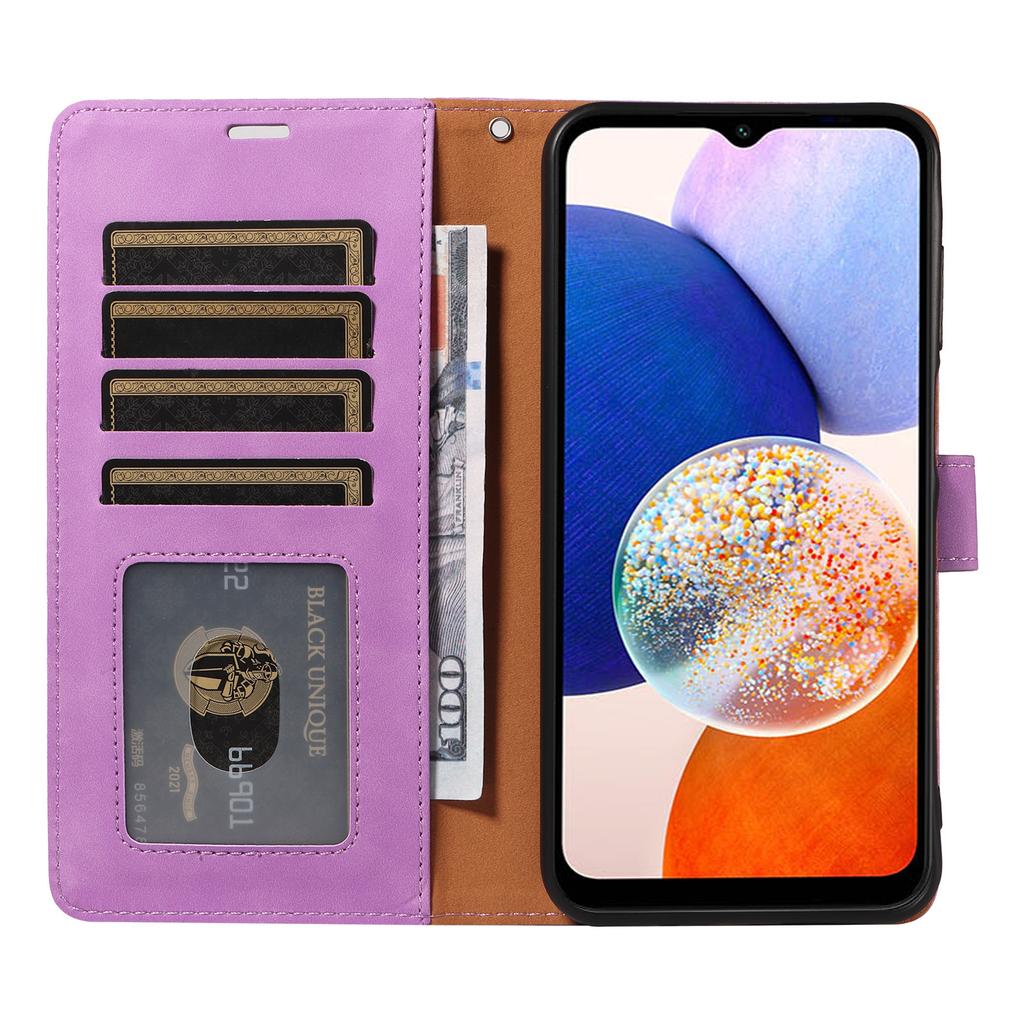 Подходит для кожаного чехла для телефона Samsung A17/A16/A26, противоугонной книжки для A56/A36, защитного чехла от падения