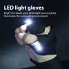 Светодиодный ночник Перчатка без пальцев Водонепроницаемые рыболовные перчатки Кемпинг Походы Выживание Спасение Многофункциональный световой инструмент Инструмент для улицы