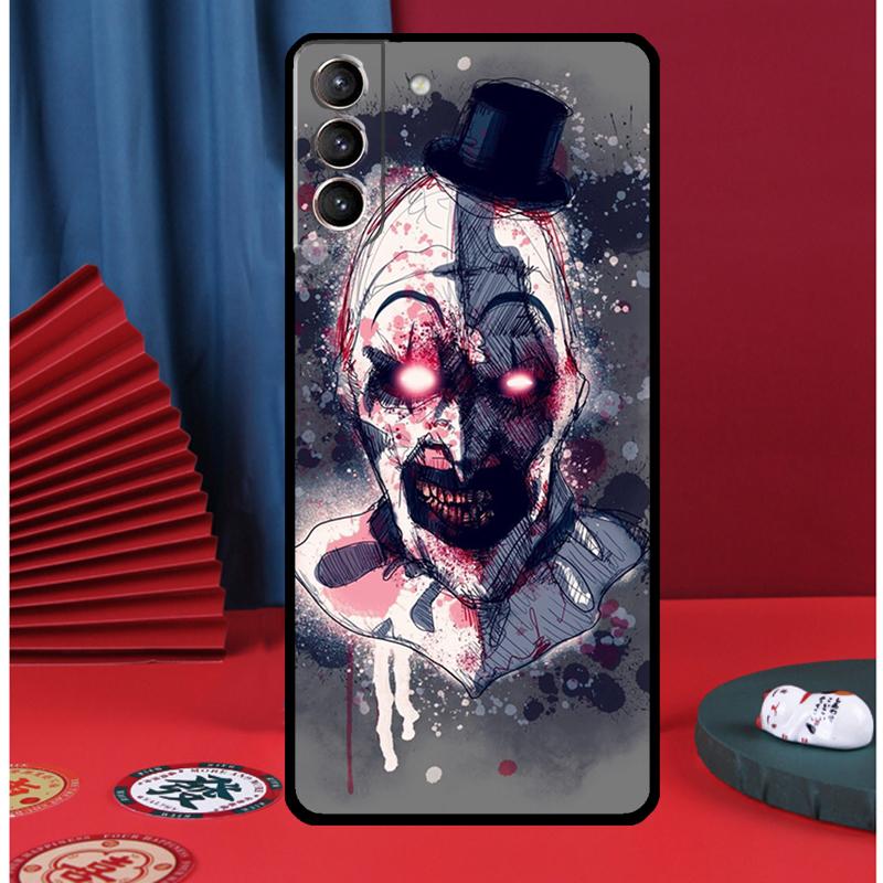 Чехол для телефона Samsung Galaxy S20 FE S21 S22 S23 Ultra S8 S9 S10 Plus Note 10 20 Ultra с изображением из фильма ужасов «Террификатор»