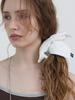 Для scrunchie Cotton Flower Square_Белый