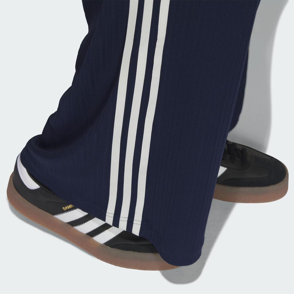 adidas Оригинальные SS25 полосатые мягкие удобные приятные для кожи универсальные трикотажные спортивные брюки женские плавки темно-синие KB8948