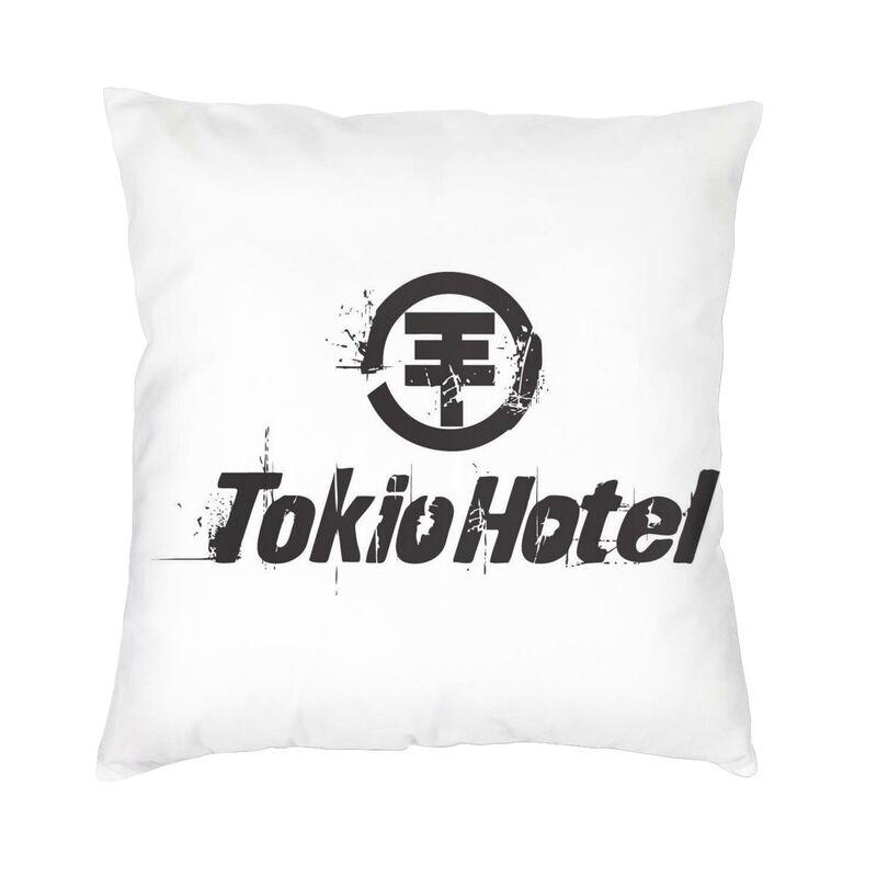 Музыкальная рок-группа Tokio Hotel Наволочка 45x45 Декор для дома Печать Наволочка для диванной подушки Двусторонняя