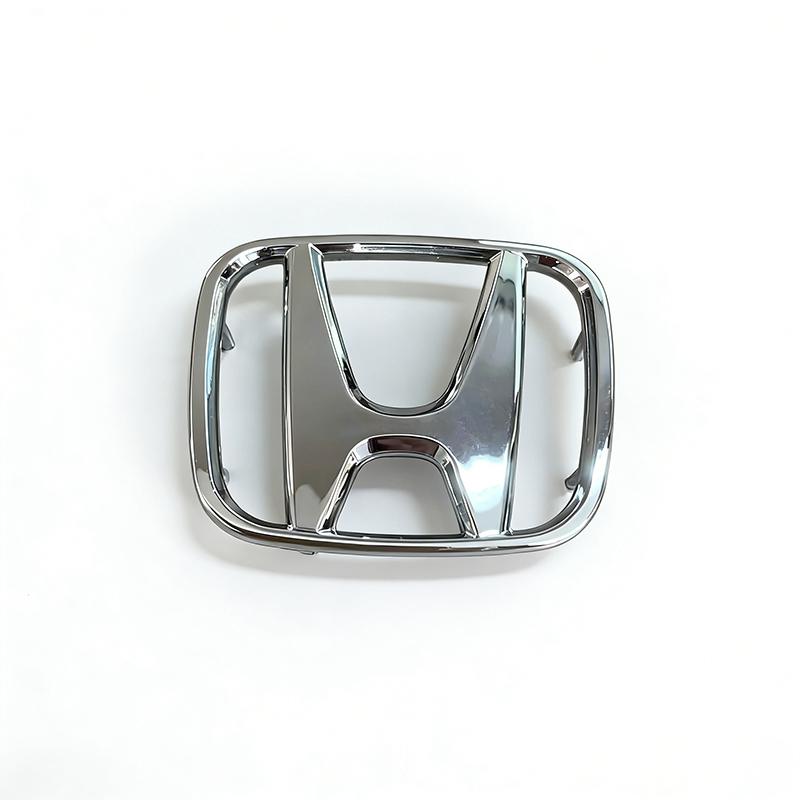 cvrdk7 50/53mm ABS Car Steering Wheel Emblem Sticker Accessories For Honda Civic FIT Accord Prelude CRV 5th City CRZ CRX Jazz HRV Pilot