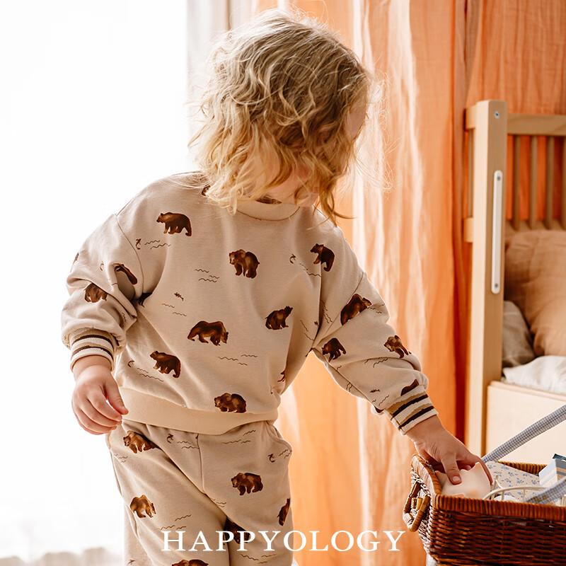 Детская толстовка Happyology с принтом и круглым вырезом