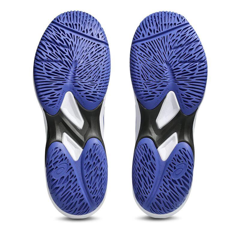 Asics GEL GAME FF Дышащая поддержка Низкий верх Теннисные кроссовки Мужские Бело-синие кроссовки 1041A489-103