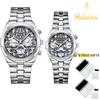 YaLaLuSi Unisex Waterproof Quartz Watches: Luxury Couple Watches Fashionable Bracelet Watches Gift Ideas Reloj Mujer