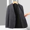 Autumn and Winter New Wool Suit Men's Solid Color Slim Youth Casual Small Suit Nizi Jacket Men's Clothing