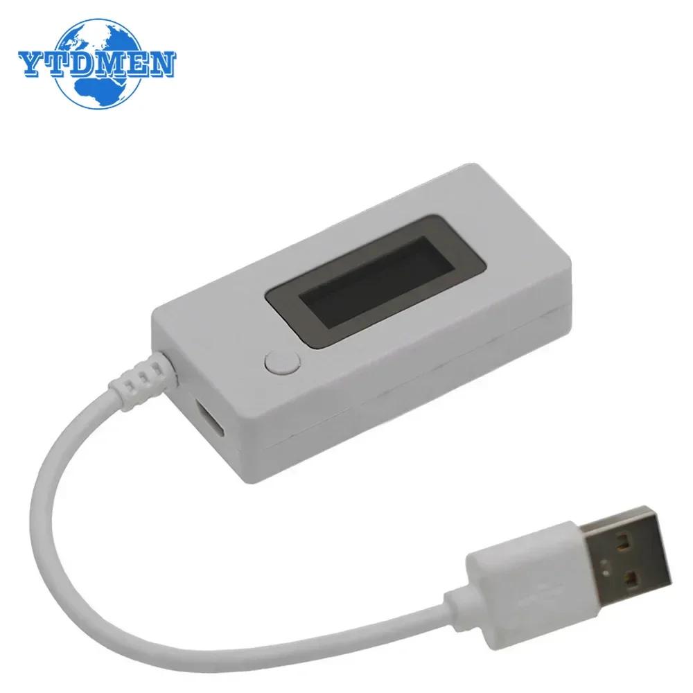 ЖК-цифровой Micro USB зарядное устройство Емкость аккумулятора Напряжение Ток Тестер Метр Детектор