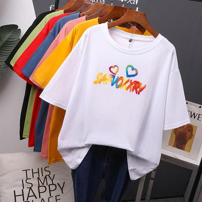 Летняя футболка с коротким рукавом, женская одежда, футболки с буквенным принтом, женская футболка, топы, топы Y2k