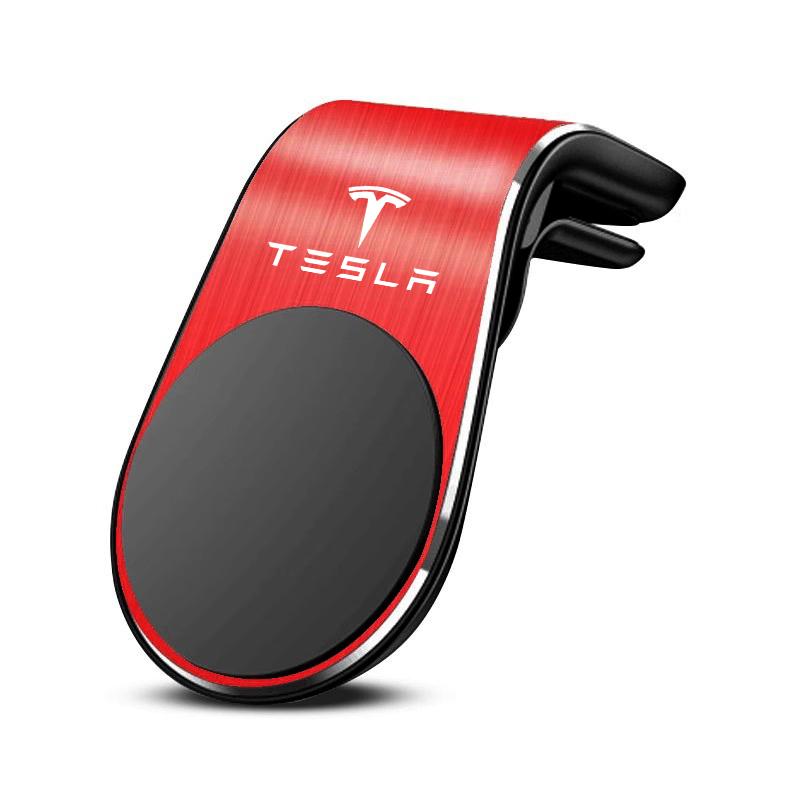 AAAIU1 Magnet Phone Holder GPS Stand Air Vent Clip Sticker For Tesla Model Y Juniper Model 3 Model S Model X Cybertruck Roadster SpaceX