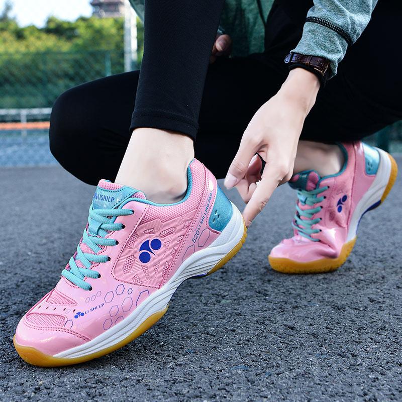 Высококачественная амортизирующая противоскользящая износостойкая модная уличная обувь для бадминтона для подростков и взрослых, теннисная обувь, спортивная обувь