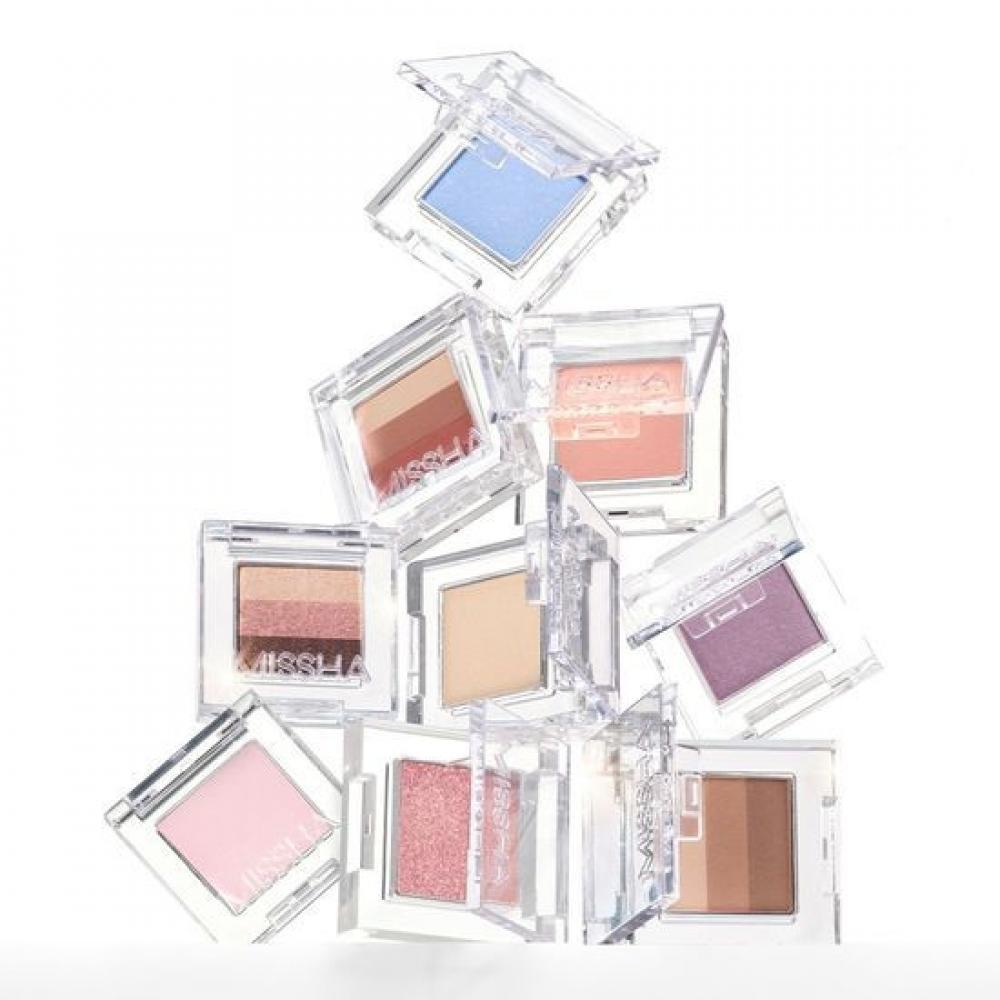 MISSHA [новый эксклюзивный цвет] Missha Modern Triple Glitter Prism Air Container 50 цветов Нет. 6 Марсала Красный