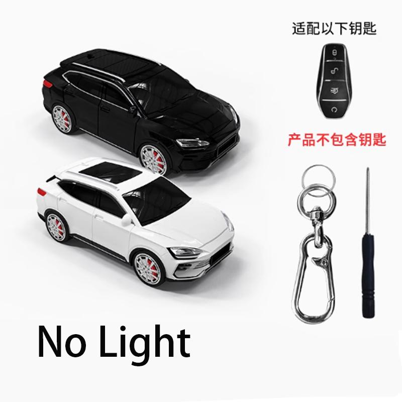 For BYD Song Plus Car Model Key Case Styling for Seal Dolphin Qin Han Tang U DM-i ATTO03 Car Key Case Cover Keychain Accessories