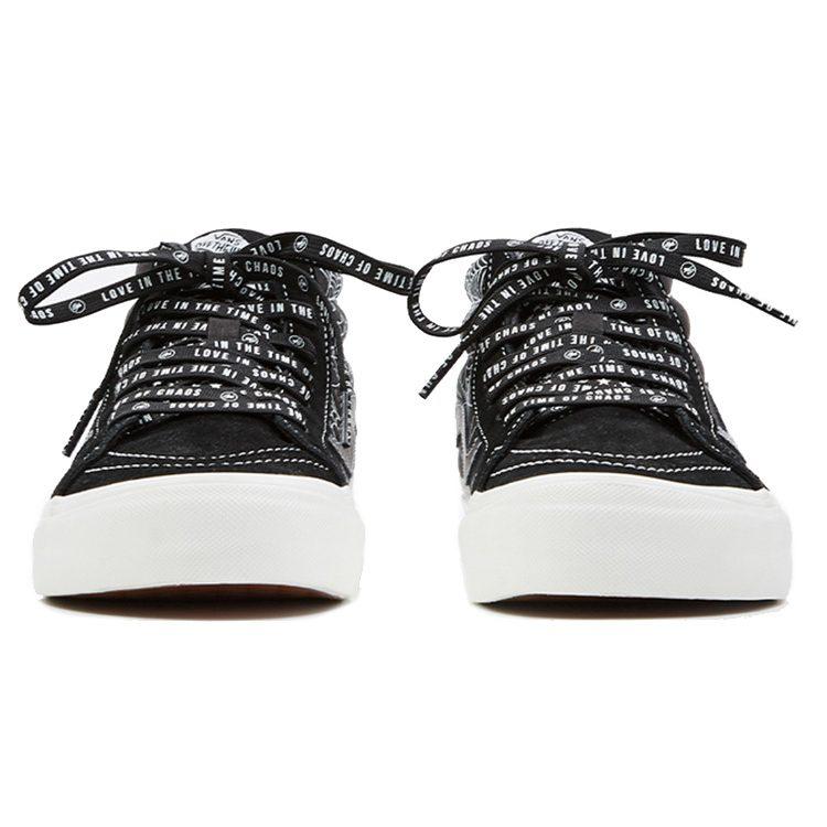Vans Goodhood X Vault Og Sk8 Mid Lx Ретро Кроссовки 'Черный Белый' VN0A3ZCDRJZ