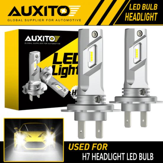 AUXITO H7 Светодиодные лампы для фар Ближний Дальний 6500K Ярко-белый CANBUS БЕЗ ОШИБОК E4EA