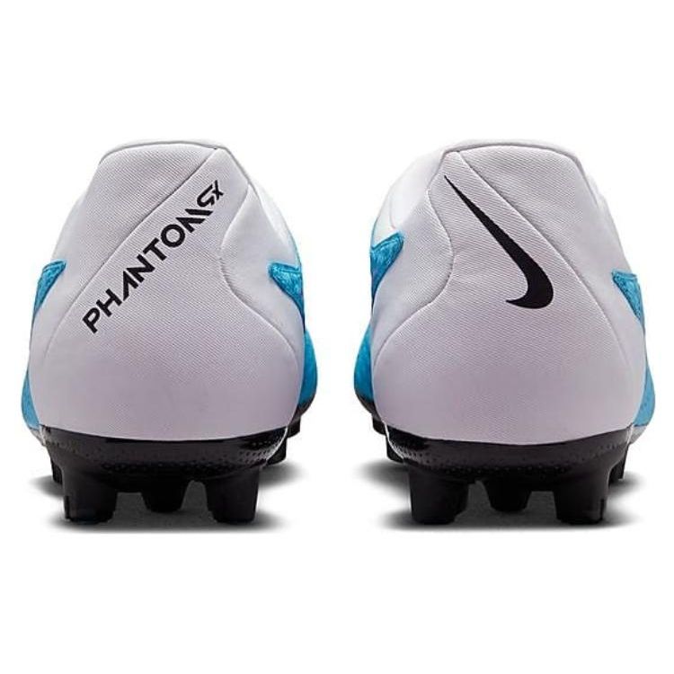 Nike Phantom GX Academy HG/AG Artificial Turf Comfortable Shock Absorbing Non-Slip Durable Soccer Shoes Unisex Soccer Shoes Blue White DD9470-446