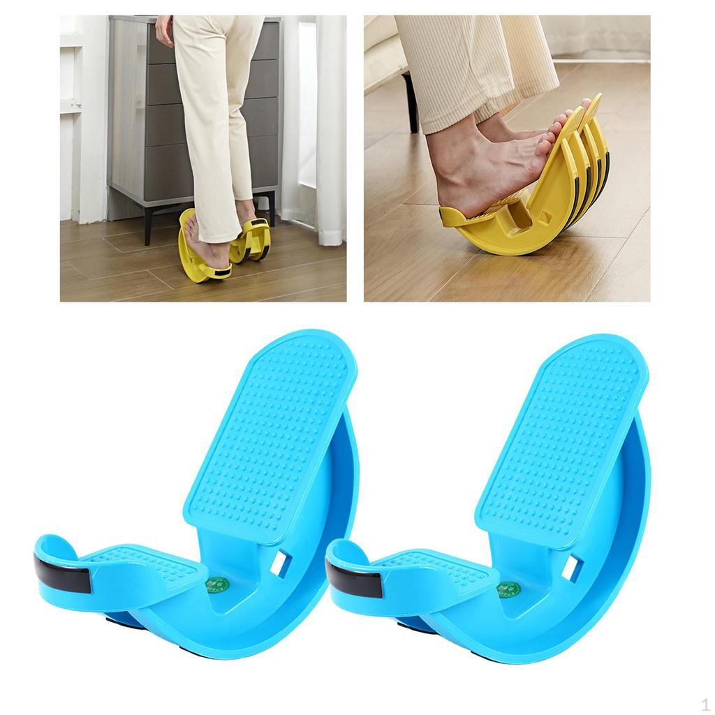 Растяжка для голени, качающаяся доска для растяжки лодыжек, наклонная для укрепления равновесия