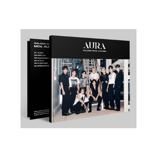 Golden Child 6th Mini AURA (Compact Ver.)
