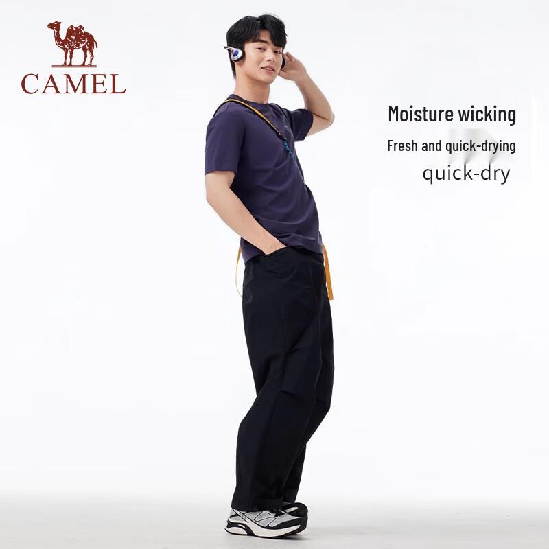 Camel Уличная быстросохнущая охлаждающая футболка с коротким рукавом