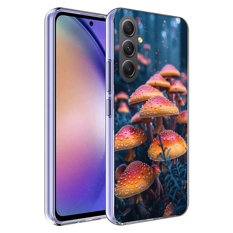 Фунгальная эстетика Чехол для телефона для Samsung A17 A37 A57 A07 A16 A26 A36 A56 A06 A02S A12 A22 A32 A52S A04S A14 A24 A34 A54 A03 A13