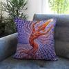 A-Alex GreyS Art Cushion Cover Comfortable Reversible Pillow Cover Ideal for Car Sofa Bedroom & Beyond