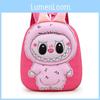 Cartoon Cute Hard Shell Backpack With 3d Print Design For Use School